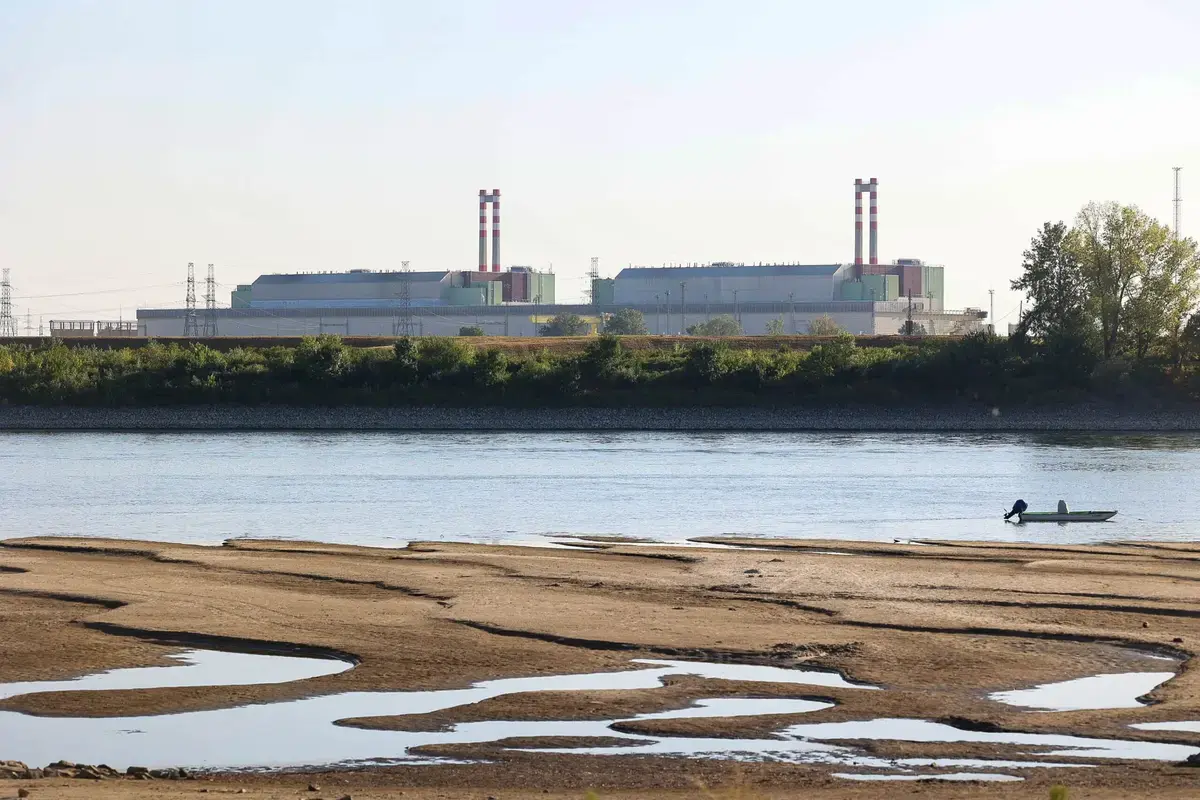 Dunărea scade, Guvernul declară alertă energetică din cauza secetei