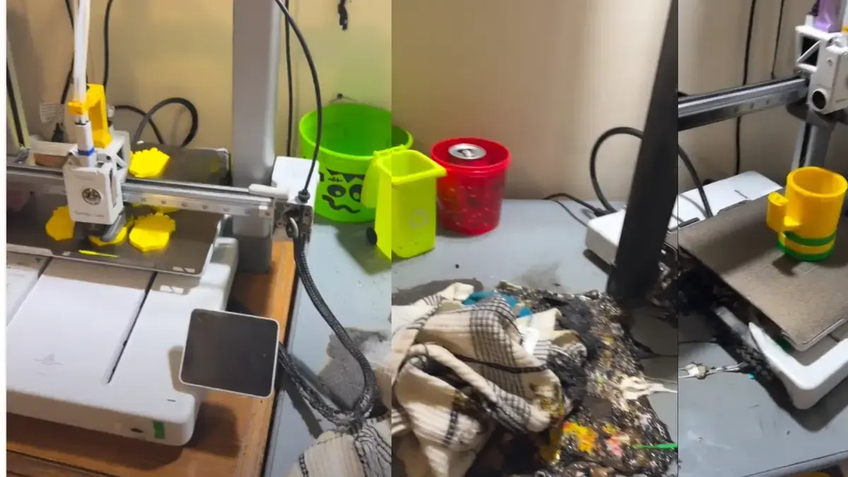 Imprimantul 3D topit scânteie dezbaterea despre siguranța incendiului
