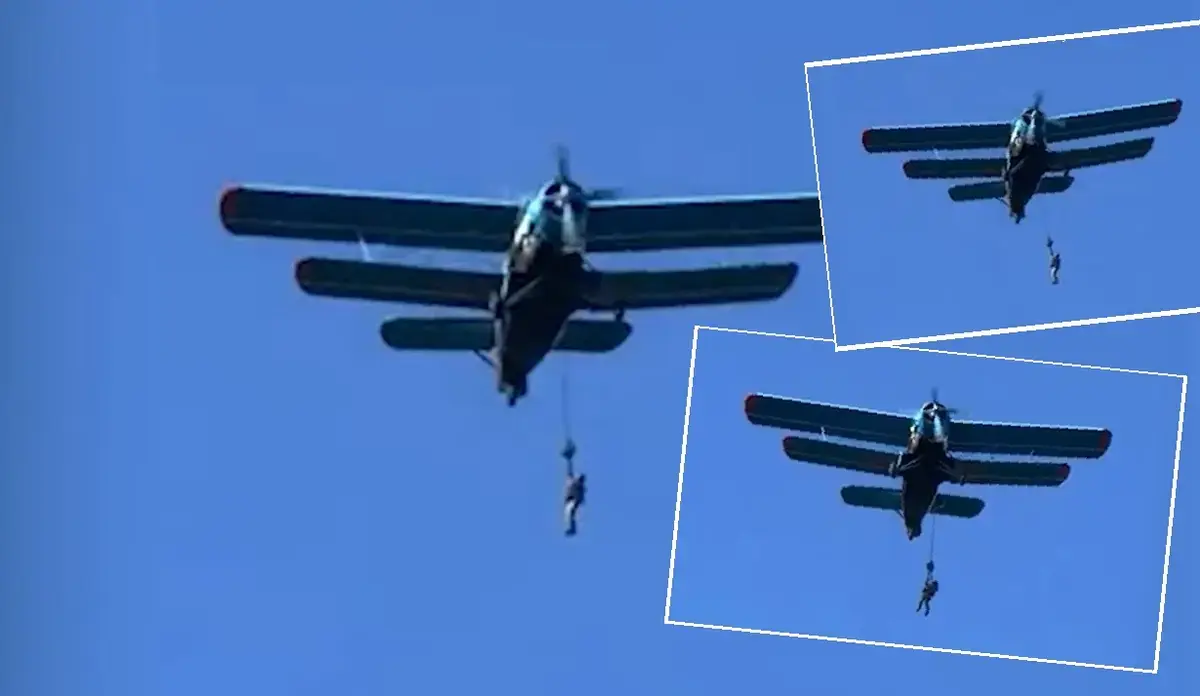 Incident aviatic în timpul unui exercițiu: Militar rănit după o parașutare problematică