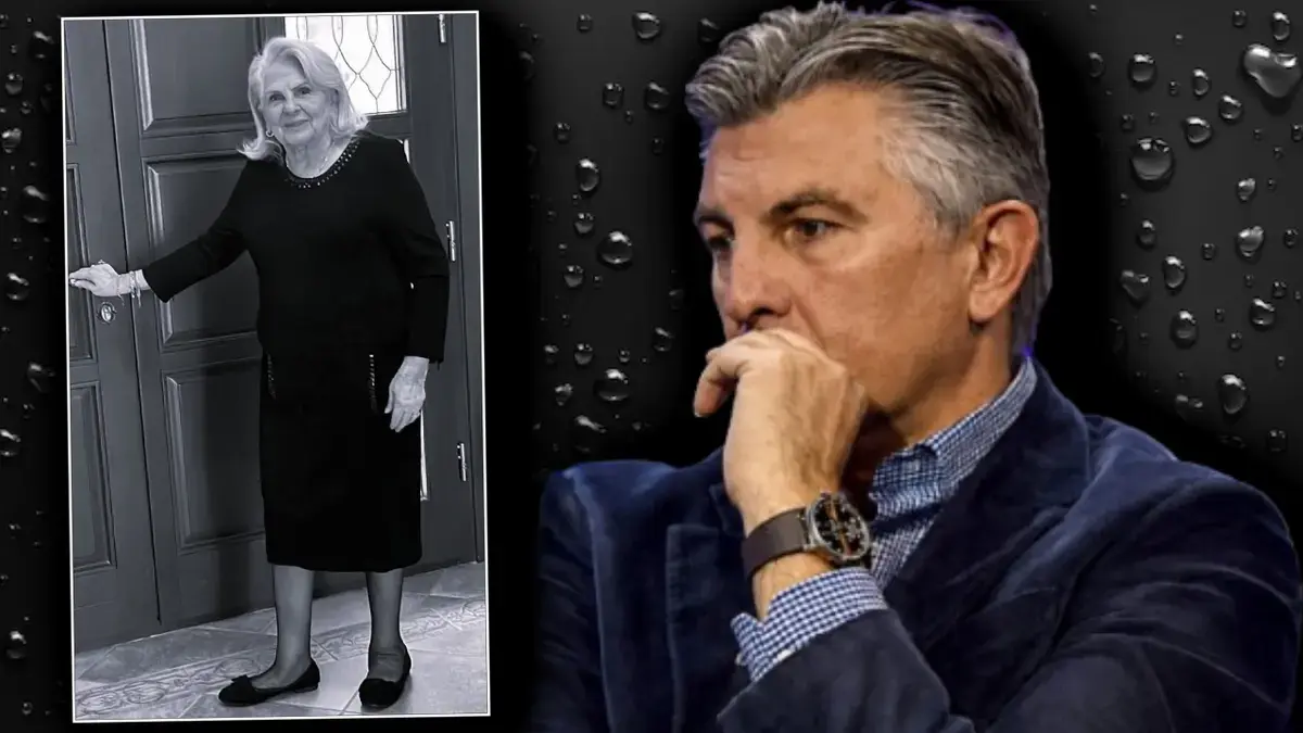 Ionuț Lupescu își ia adio de la mama, la un an de la pierderea tatălui.
