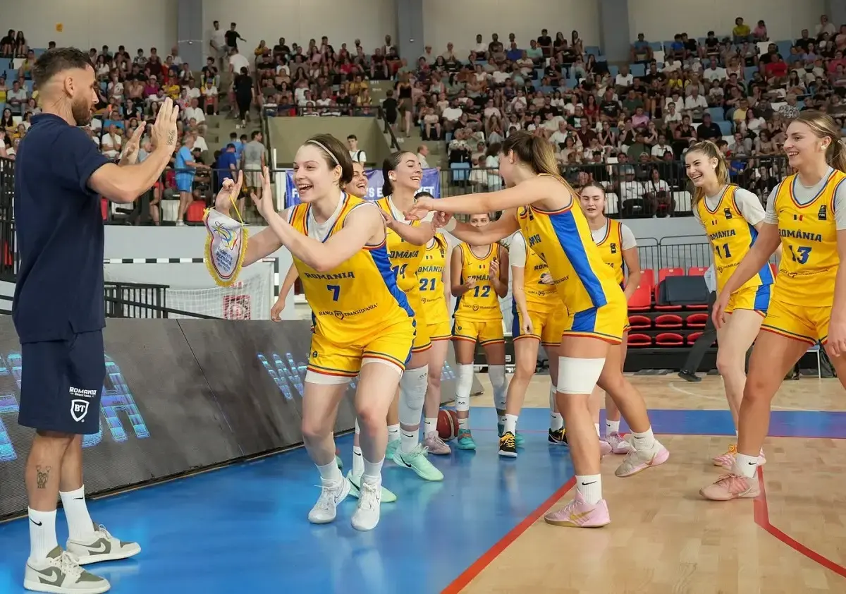 România, în sferturile EuroBasket U18! Victorie categorică în fața Portugaliei
