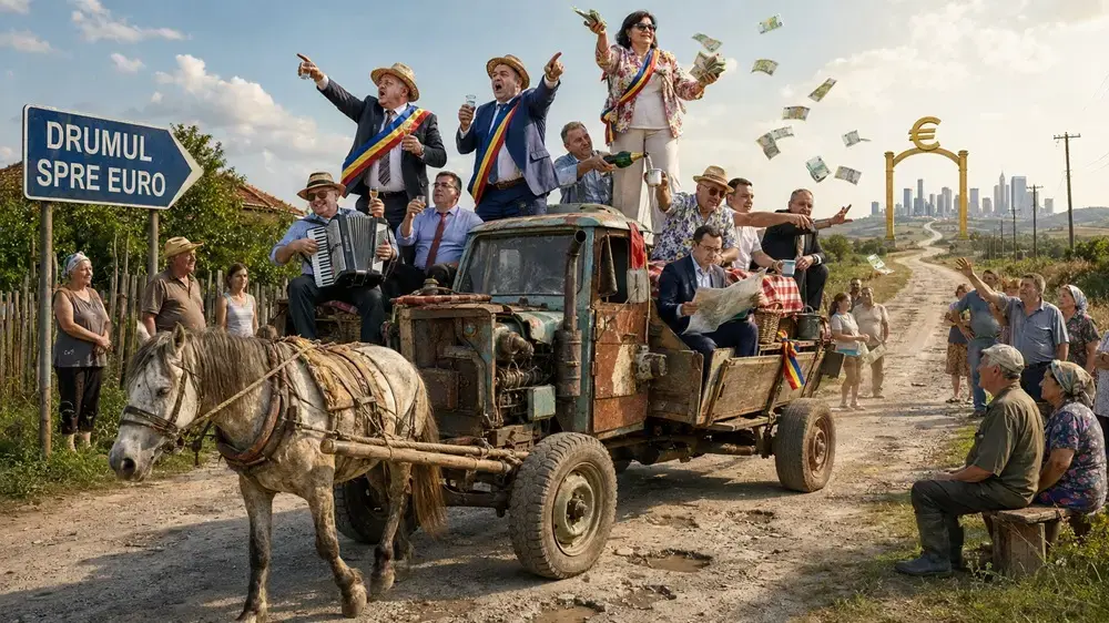 România și euro: Fitch, neîncrezătoare în stabilitatea politică