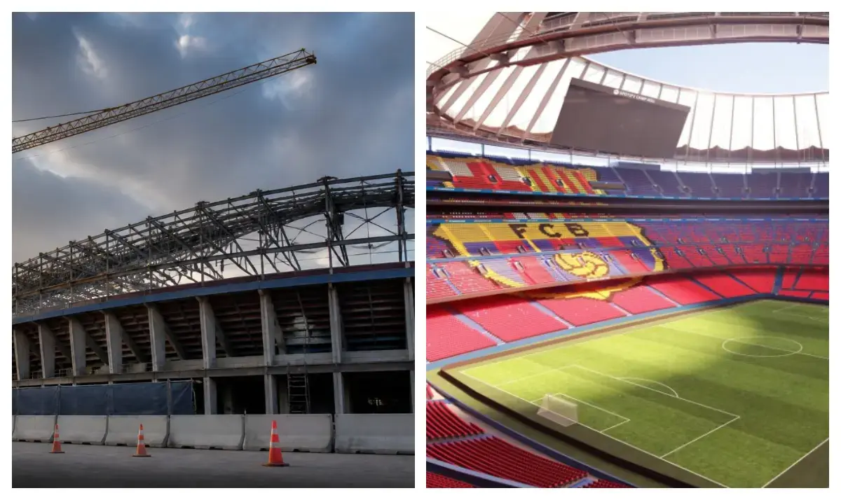 Tragedie pe șantierul Camp Nou: un muncitor român a murit în timpul renovărilor