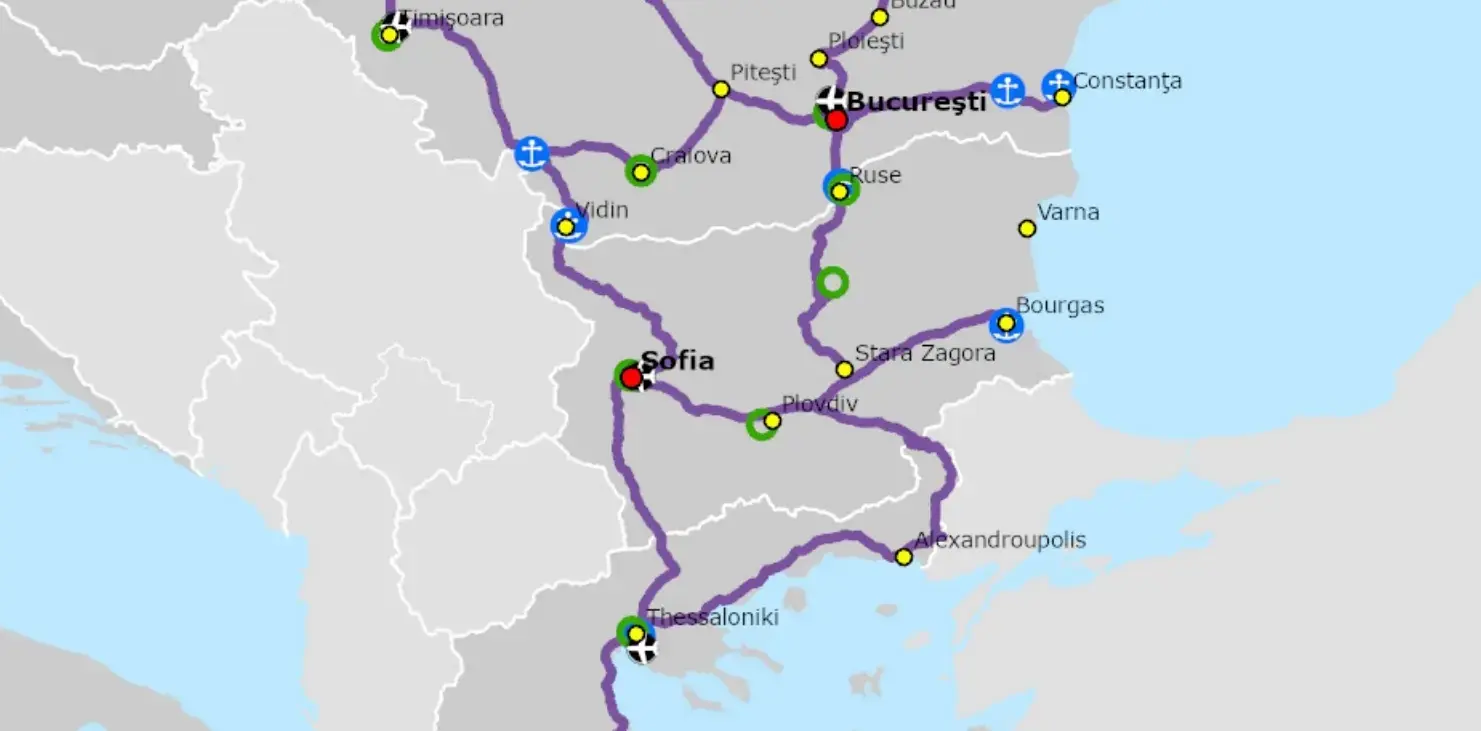 Coridorul Salonic-Sofia-București: o conexiune strategică între Grecia, Bulgaria și România