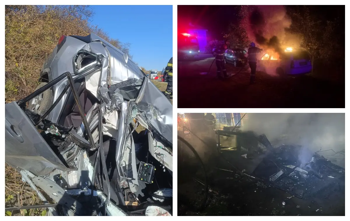Un mort și trei răniți în accidente rutiere din weekend: Vaslui, Bârlad și Suceava afectate