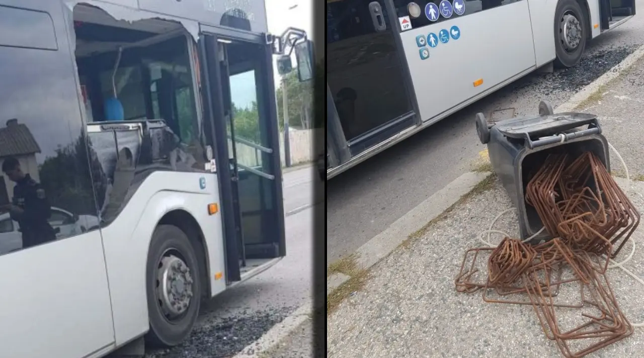 Adolescent rănit la ochi într-un autobuz din Constanța din cauza unui călător cu deșeuri metalice