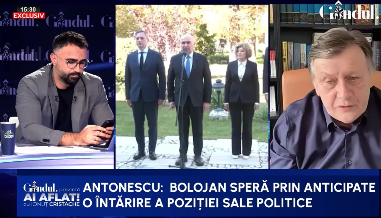 Antonescu acuză Bolojan de a vrea alegeri anticipate pentru a curăța PNL de puciști