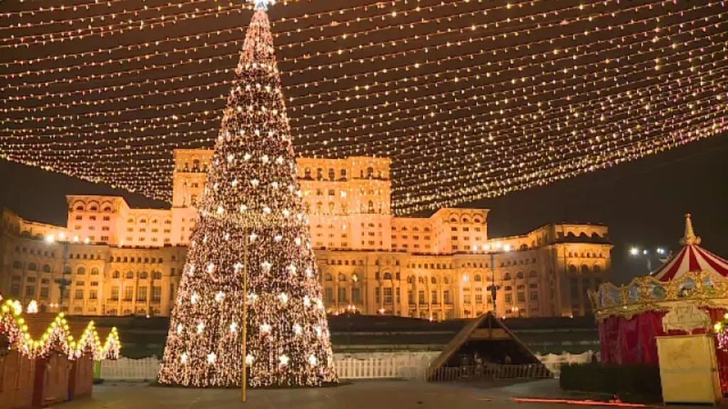 Bucureștiul aprinde luminițele de Crăciun pe 27 noiembrie