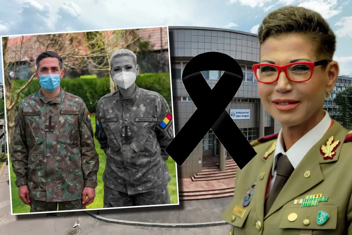 Col. Oana Ciobanu, răpusă de boală incurabilă, moare la Spitalul Militar