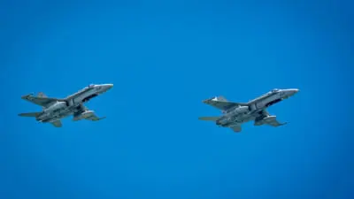 F-16 la vânătoare lângă Sulina: țintă aeriană în spațiul național