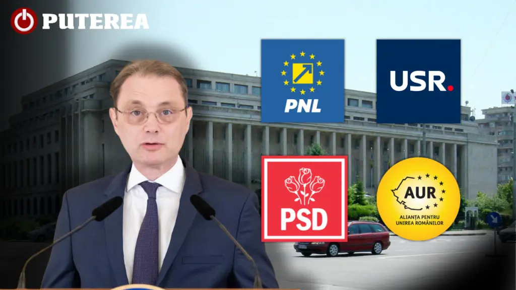 Luca Niculescu primește răspunsuri critice de la PSD, PNL, USR și UDMR înainte de prezentarea Guvernului