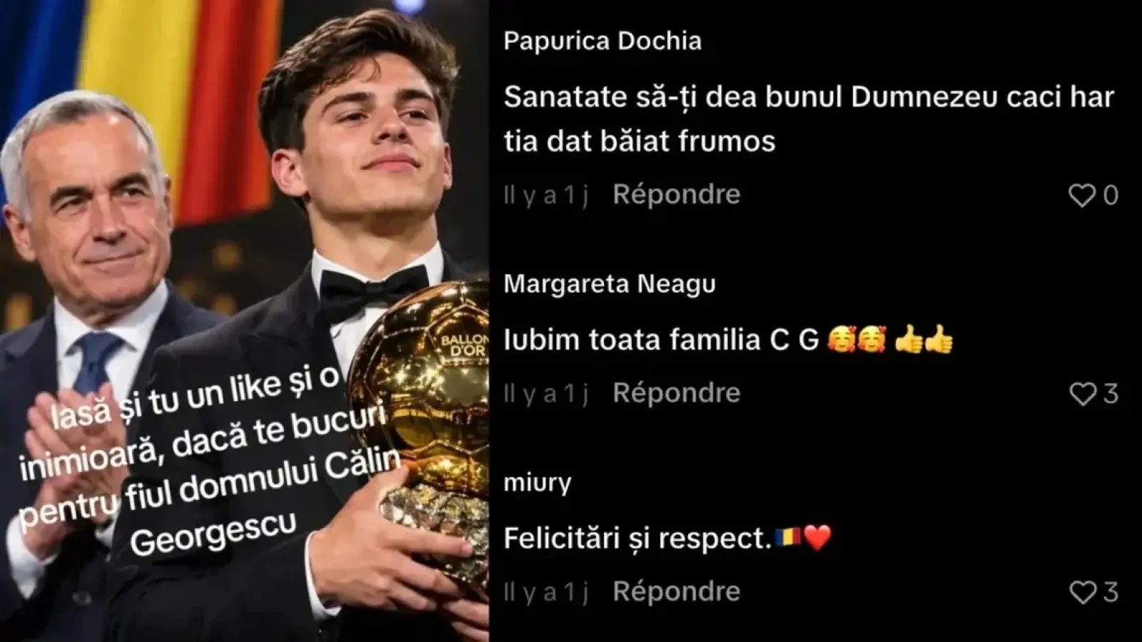 Mii de români au căzut în plasă: l-au felicitat pe „fiul” lui Călin Georgescu creat de AI
