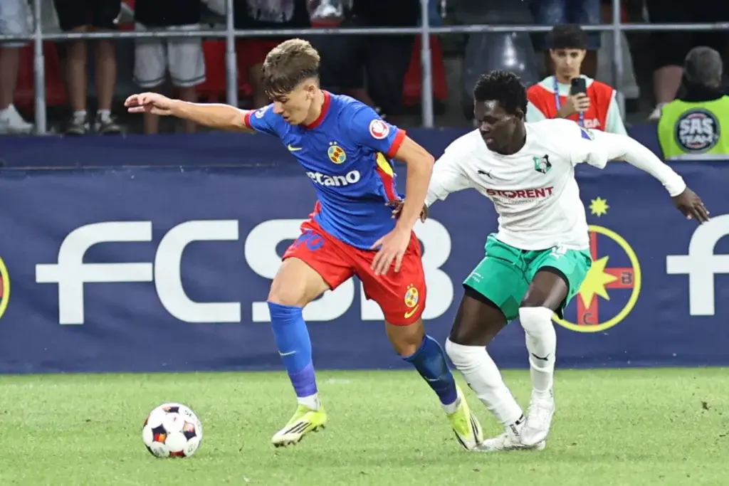 Ochi de scouter din Ligue 1 pe un puști de la FCSB: „E un vârf de generație!