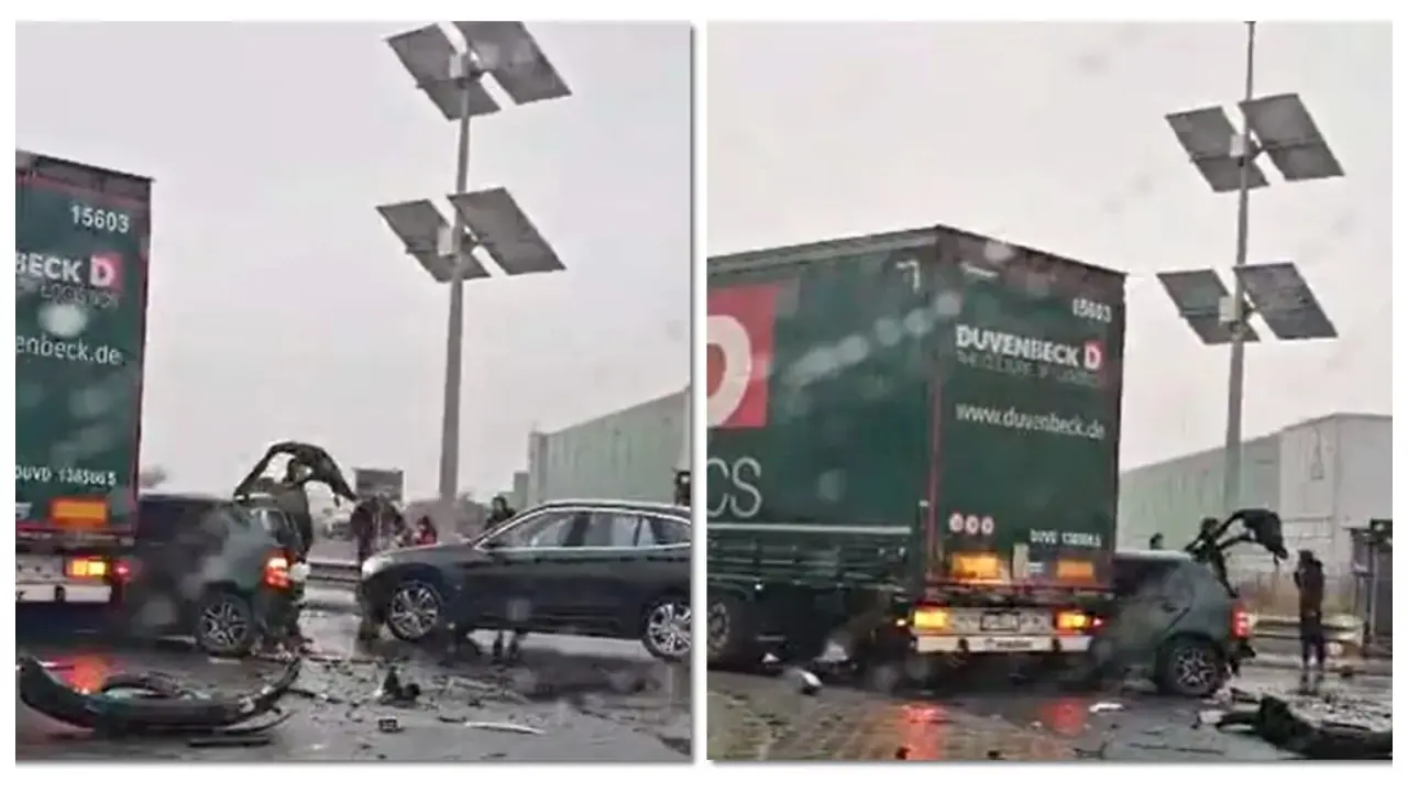 Patru răniți într-un accident grav cu trei autovehicule în Timiș