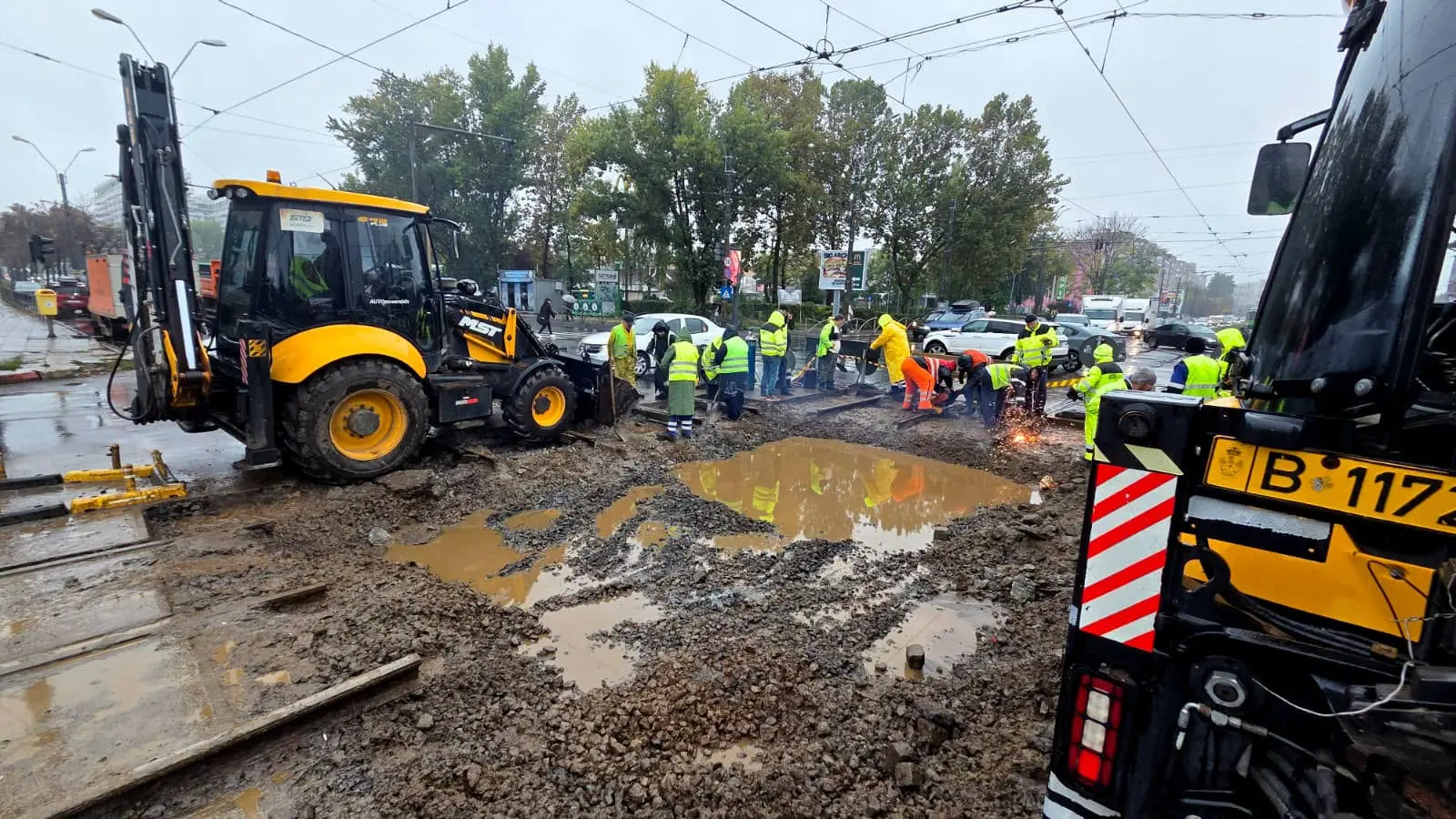 Șantierul din Rahova dă Peste Cap Traseele Tramvaielor!