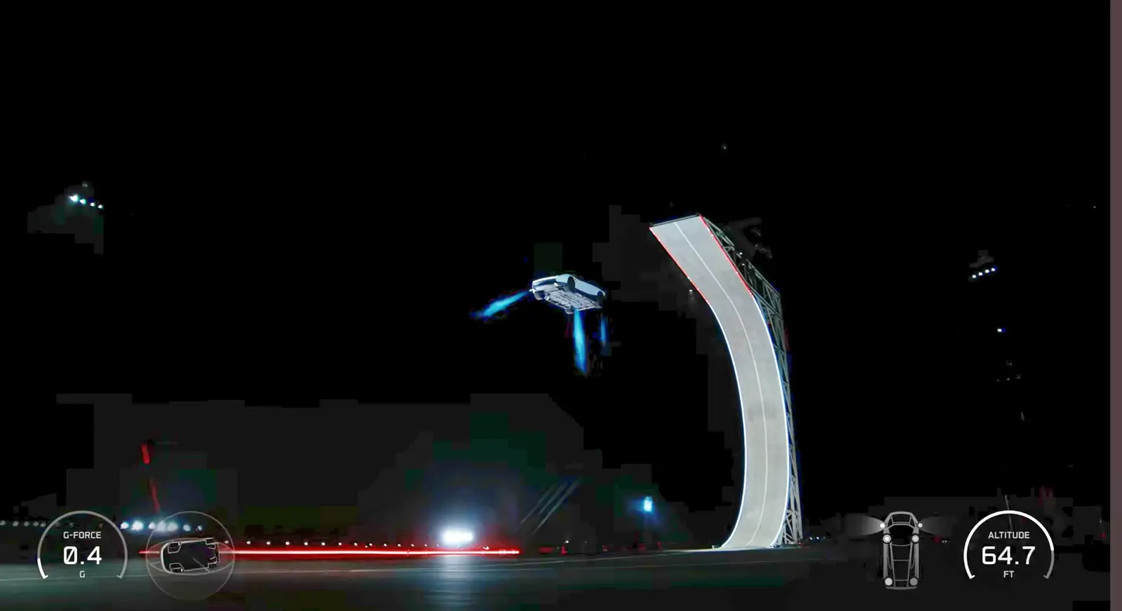 Mașina care sfidează gravitația: Cum a reușit Tesla să facă un Roadster să „zboare”?